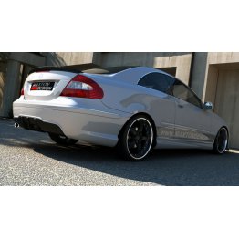 Бампер задний AMG W204 Look на Mercedes CLK W209